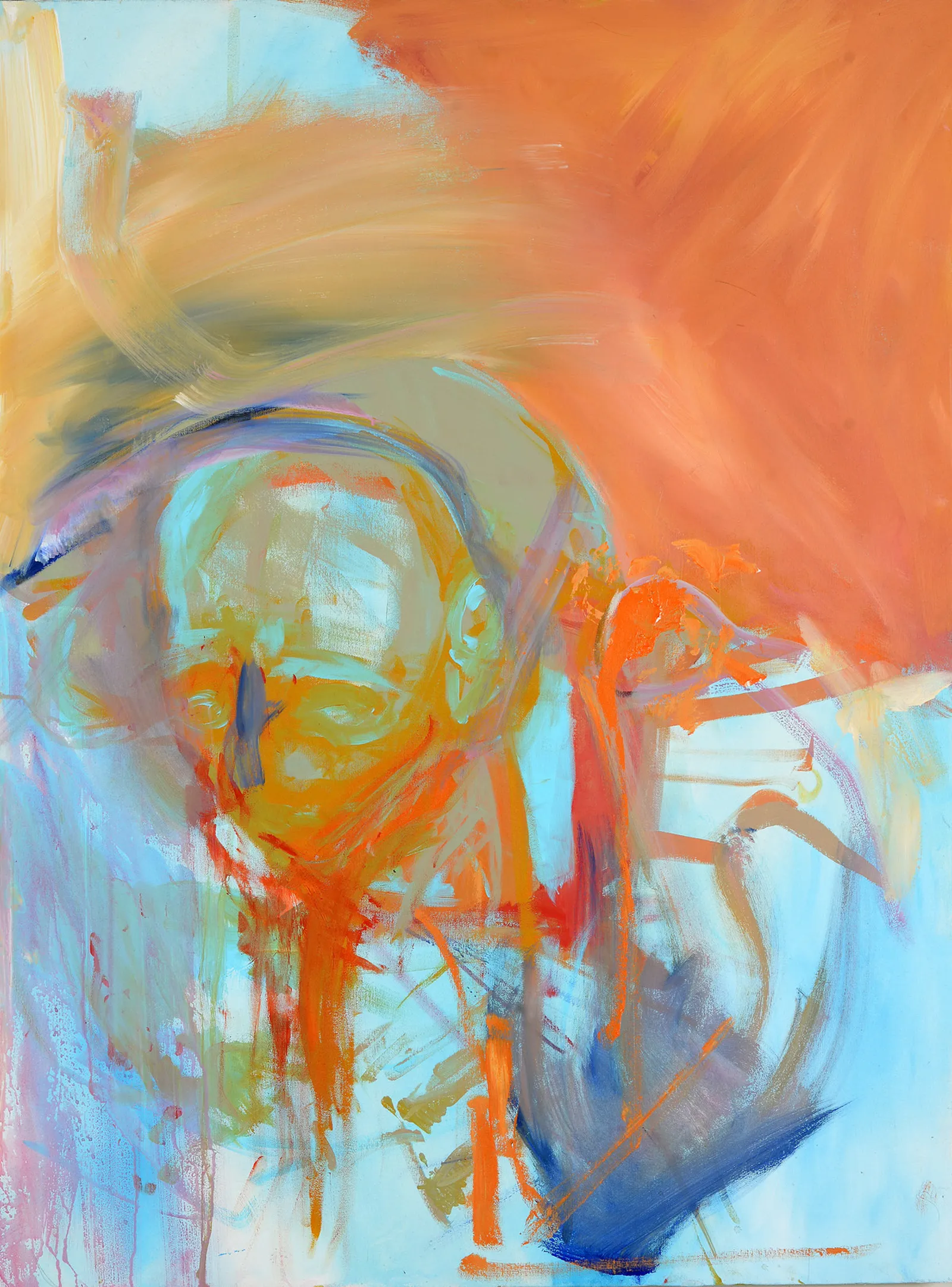 Vaste grond 133x100 Acryl op doek 2026