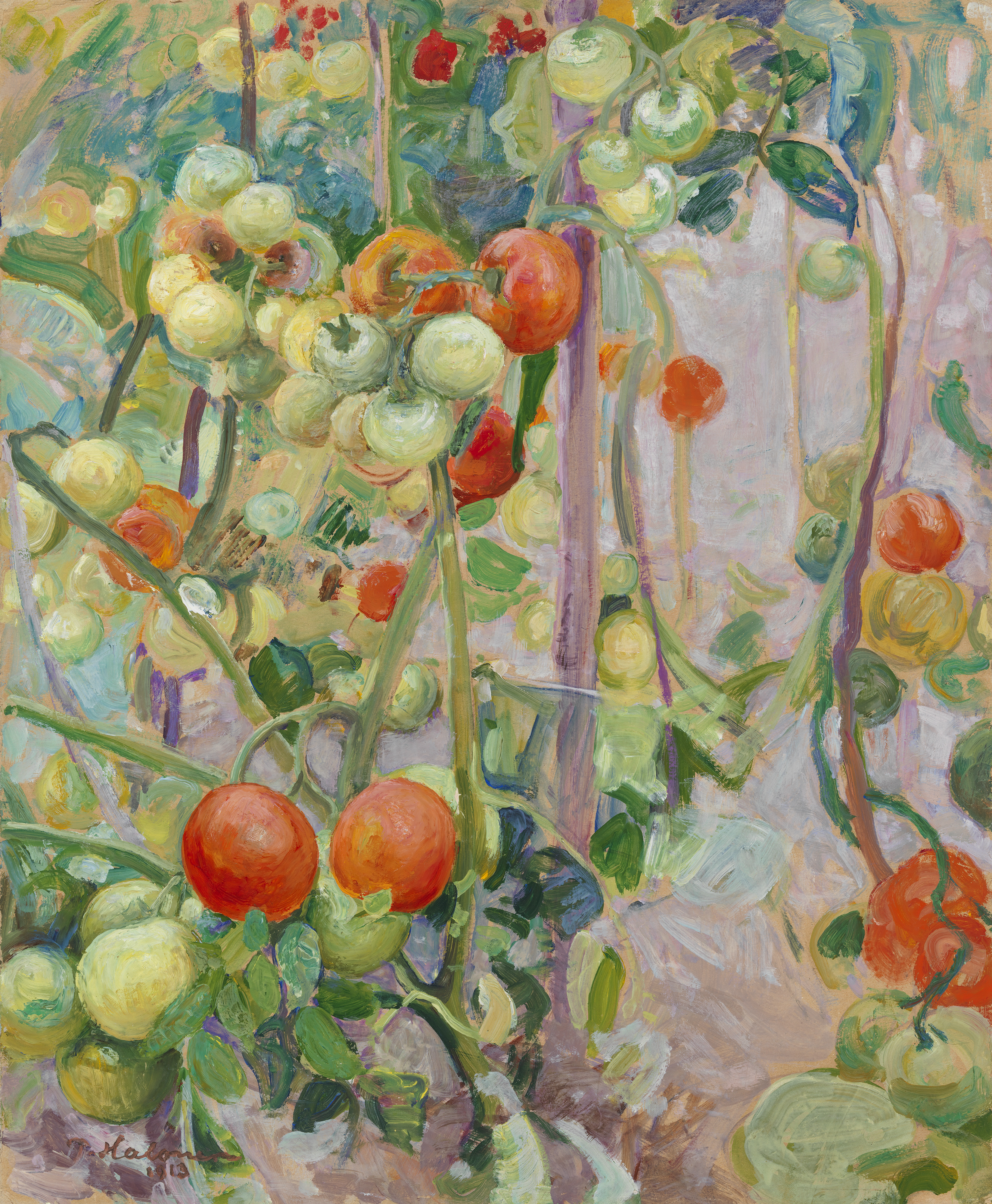 Pekka Halonen Tomaten 1913 Finnish National Gallery Collection Ateneum Art Museum Helsinki