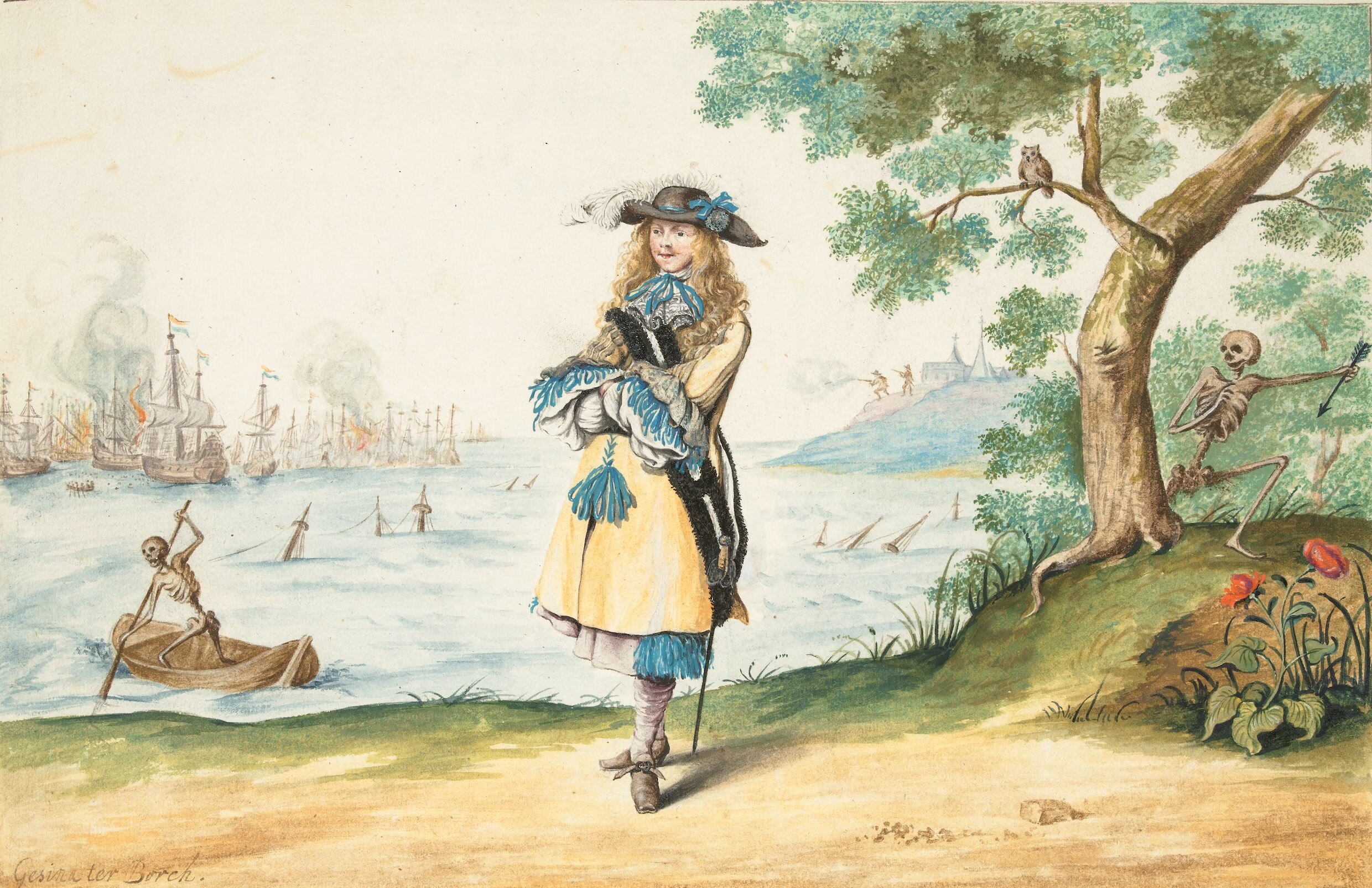 Gesina ter borch moses ter borch aan de engelse kust 167